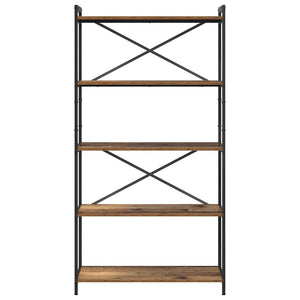 Bücherregal Altholz 80x30x155cm