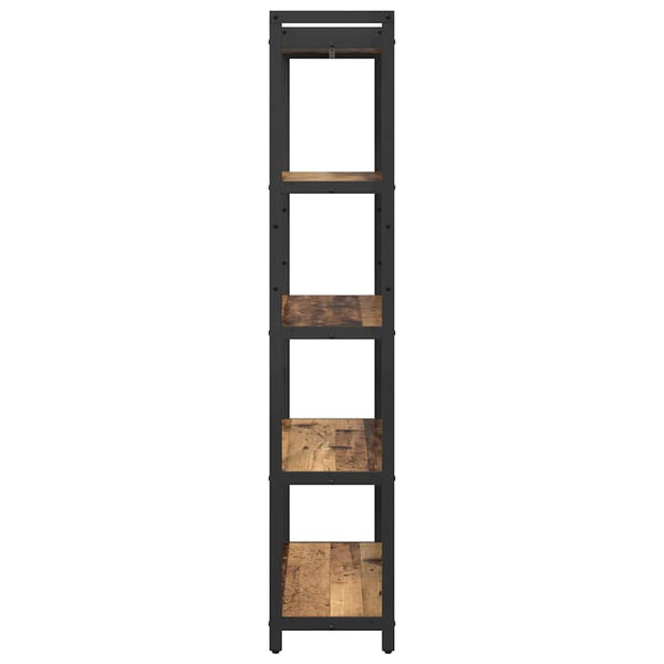 Bücherregal Altholz 80x30x155cm