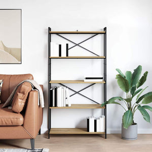 Bücherregal Artisan Eiche 80x30x155cm