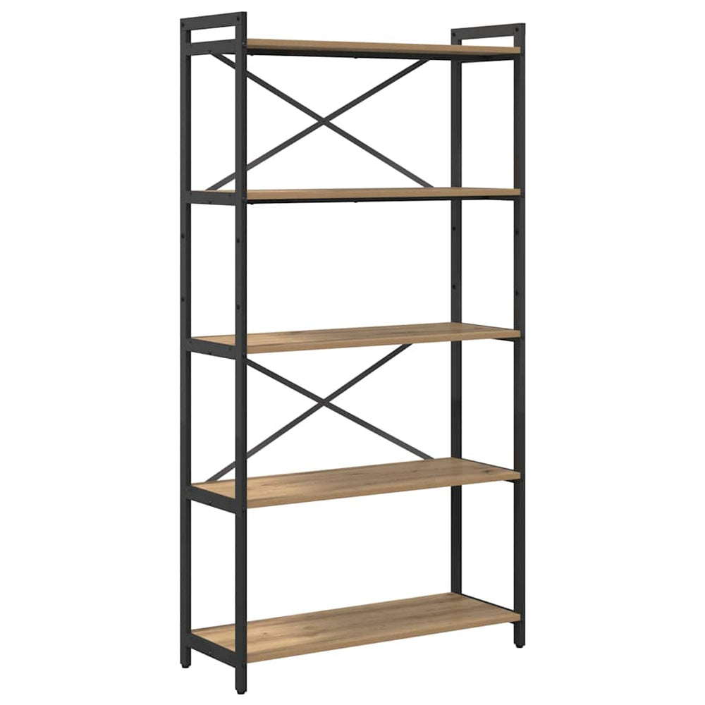 Bücherregal Artisan Eiche 80x30x155cm