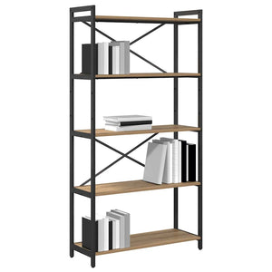 Bücherregal Artisan Eiche 80x30x155cm