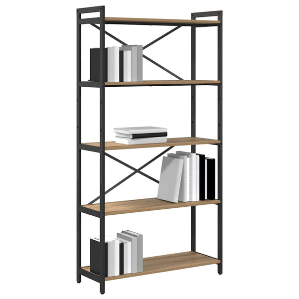 Bücherregal Artisan Eiche 80x30x155cm