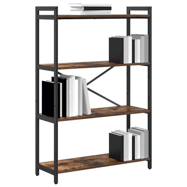 Bücherregal Geräucherte Eiche 80x30x120cm