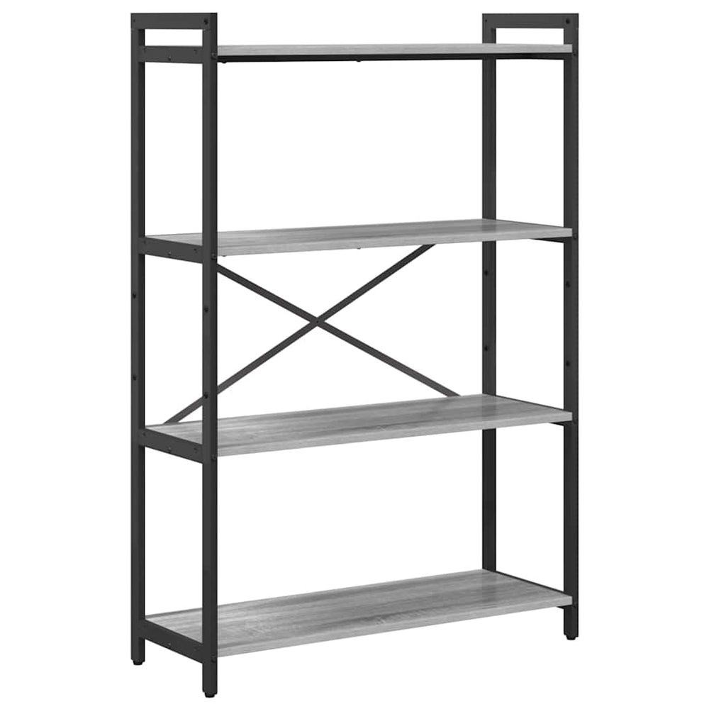Bücherregal Grau Sonoma 80x30x120cm