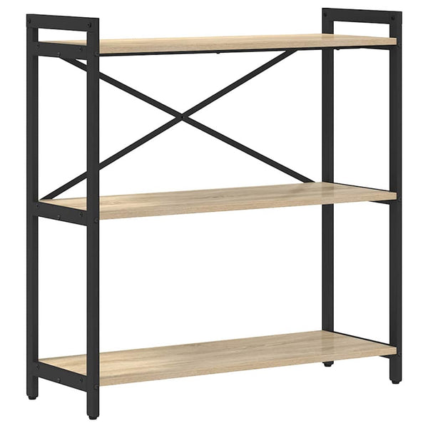 Bücherregal Sonoma Eiche 80 cm