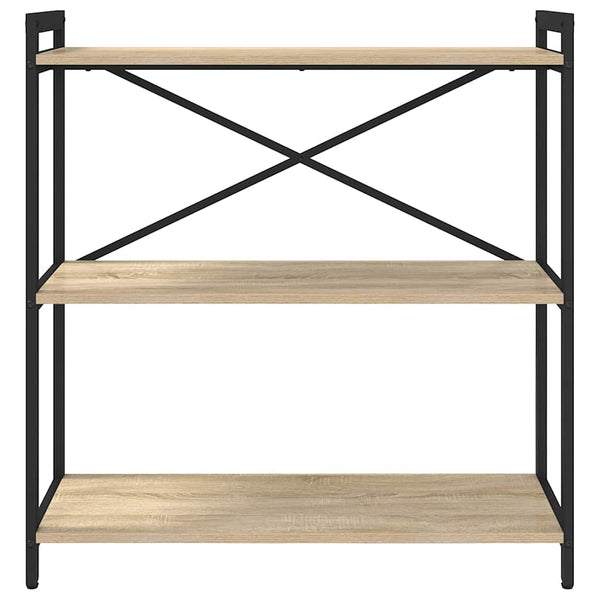 Bücherregal Sonoma Eiche 80 cm