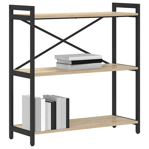 Bücherregal Sonoma Eiche 80 cm
