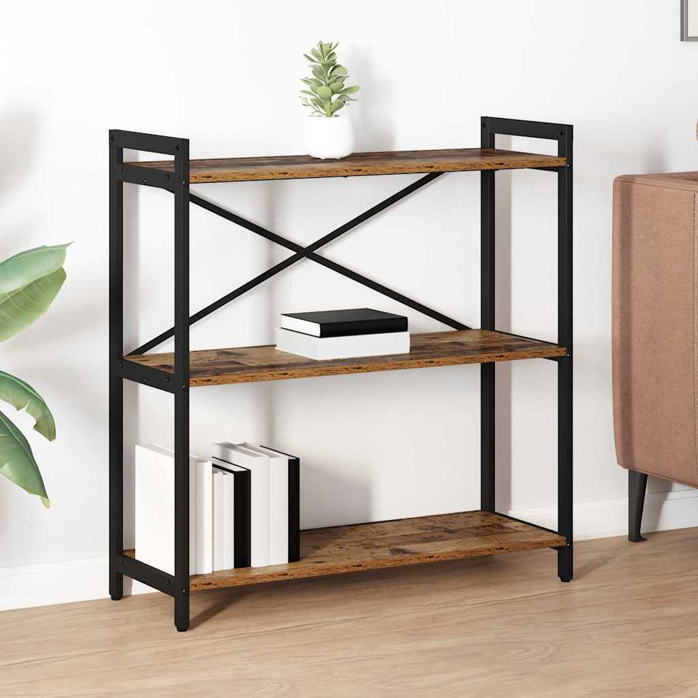 Bücherregal Altholz 80 cm