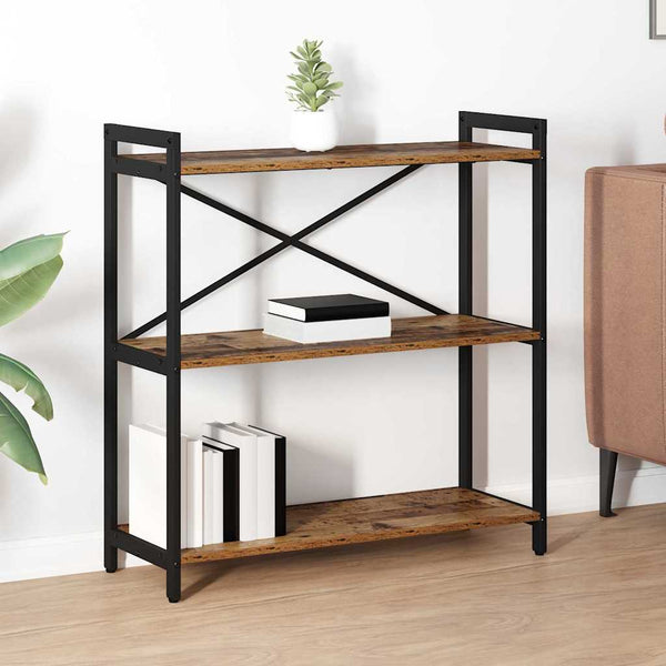 Bücherregal Altholz 80 cm