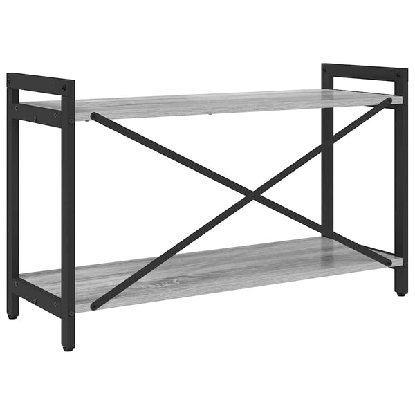 Bücherregal Grau Sonoma 80x30x50cm