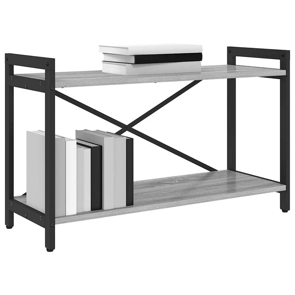 Bücherregal Grau Sonoma 80x30x50cm