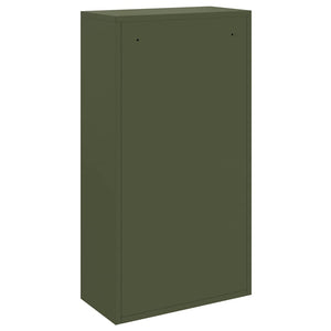 Paketbox Stahl Olive Grün mit Speicher