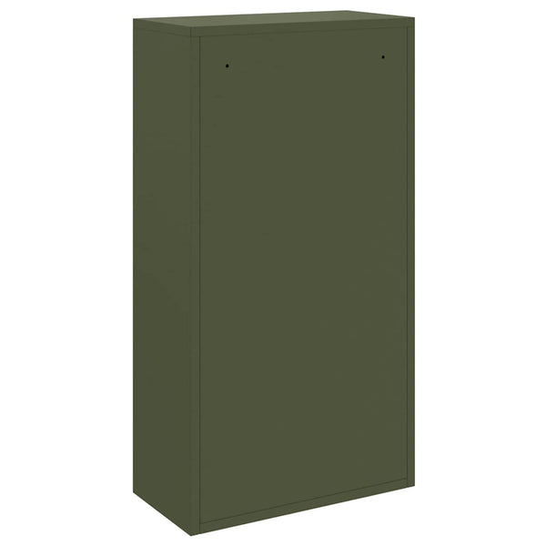 Paketbox Stahl Olive Grün mit Speicher