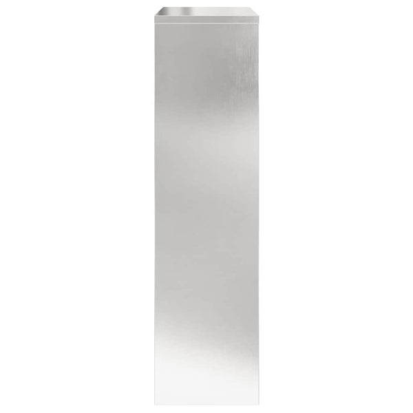 Paketbox mit Speicher Silber Edelstahl