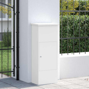 Paketbox mit Speicher Weiß Stahl