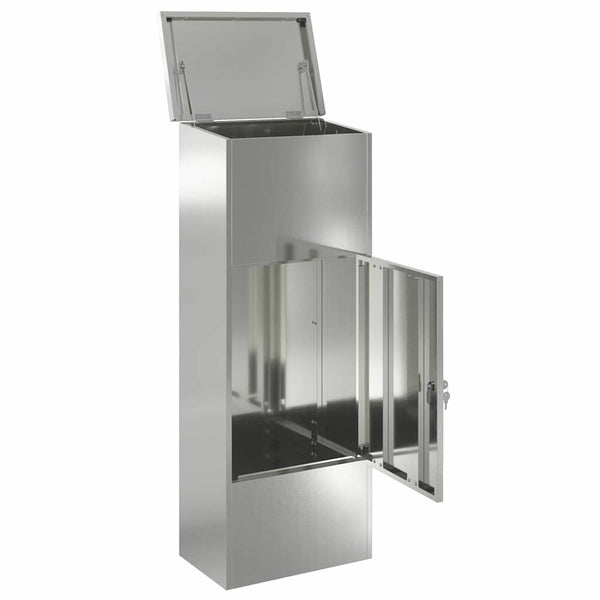 Paketbox Schwarz Verzinkter Stahl 110cm