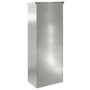 Paketbox Schwarz Verzinkter Stahl 110cm