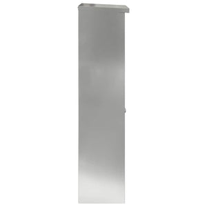Paketbox Schwarz Verzinkter Stahl 110cm
