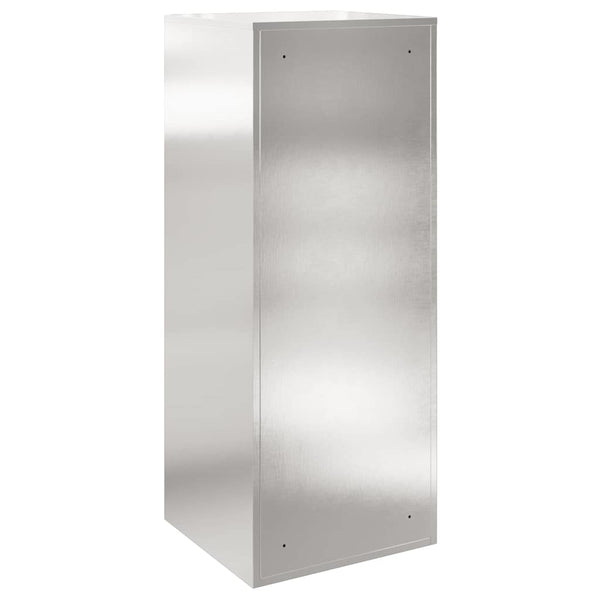 Paketbox mit Speicher, Silber, 47,5x38x59 cm