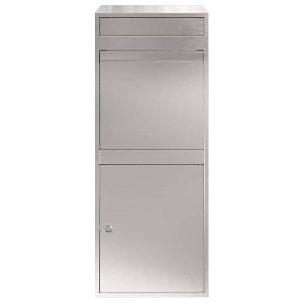 Paketbox mit Speicher, Silber, 47,5x38x59 cm