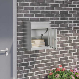 Paketbox Schwarz Verzinkt 47,5x38x59cm