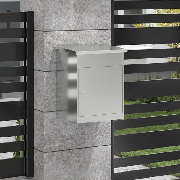 Paketbox Schwarz Verzinkt 47,5x38x59cm