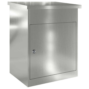 Paketbox Schwarz Verzinkt 47,5x38x59cm