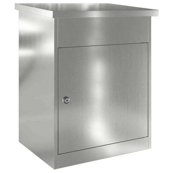 Paketbox Schwarz Verzinkt 47,5x38x59cm