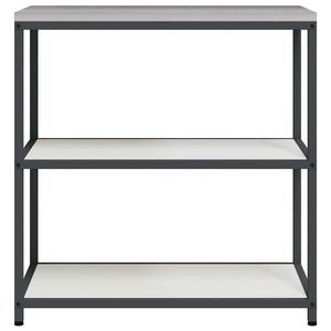 Küchenaufbewahrung Regal Weiß 90x50x92cm