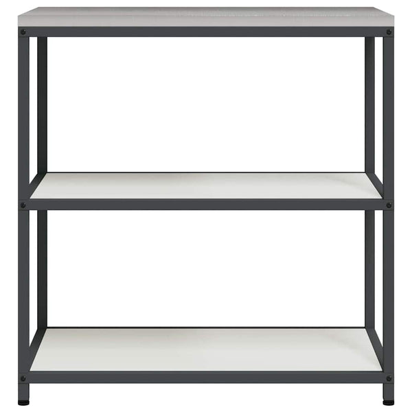 Küchenaufbewahrung Regal Weiß 90x50x92cm