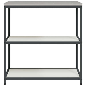 Küchenaufbewahrung Regal Weiß 90x50x92cm