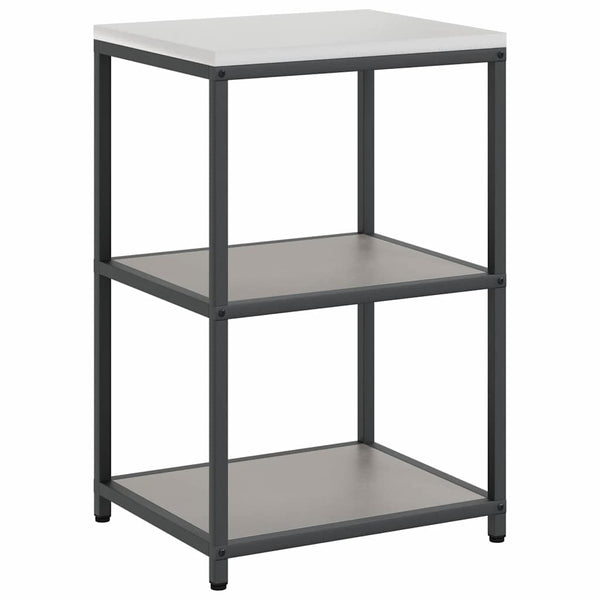 Küchenregal mit Regal Rostig 60x50x92 cm Stahl
