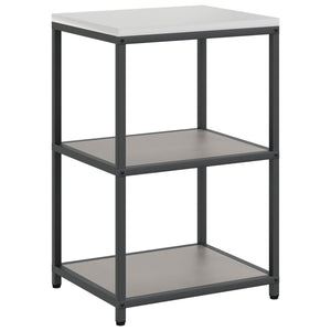 Küchenregal mit Regal Rostig 60x50x92 cm Stahl
