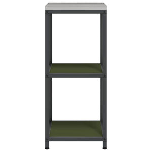 Küchenaufbewahrung Olive Grün mit Regal