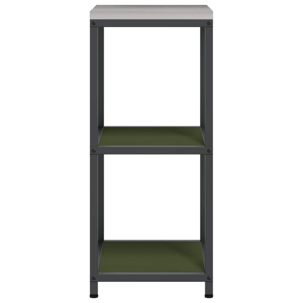 Küchenaufbewahrung Olive Grün mit Regal