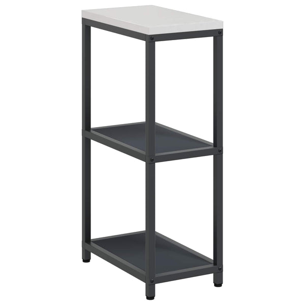 Küchenaufbewahrung Regal Anthrazit 30x50x92cm Stahl