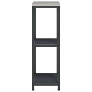 Küchenaufbewahrung Regal Anthrazit 30x50x92cm Stahl
