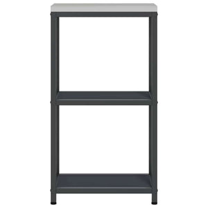 Küchenaufbewahrung Regal Anthrazit 30x50x92cm Stahl