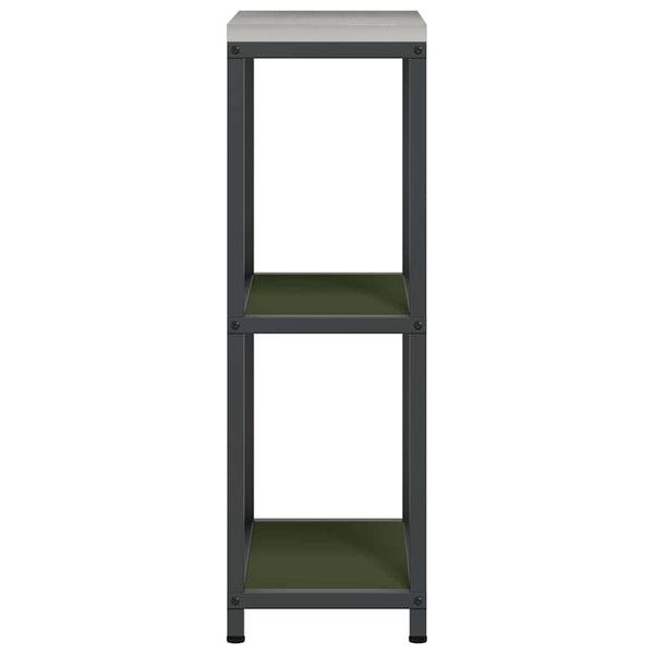 Küchenaufbewahrung Olive Grün mit Regal