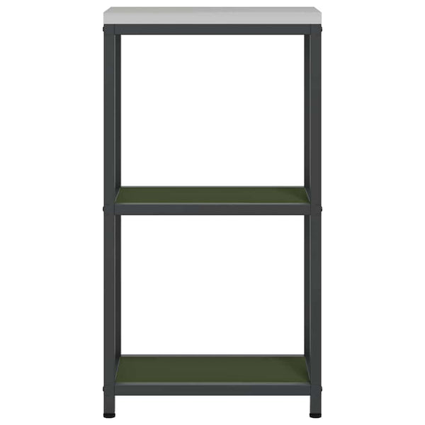 Küchenaufbewahrung Olive Grün mit Regal