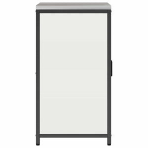 vidaXL Meuble de Rangement de Cuisine avec Étagère et Porte Blanc 60 x 50 x 92 cm Acier