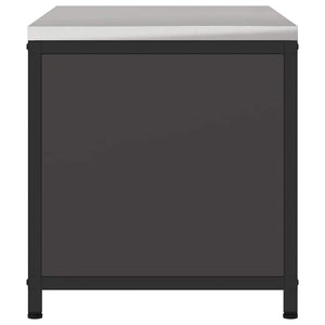 Küchenregal mit Stauraum Schwarz 90x50x53cm