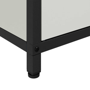Küchenschrank mit Regal, Weiß, 90x50x53 cm
