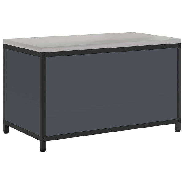 Küchenaufbewahrung mit Regal Anthrazit 90x50x53 cm
