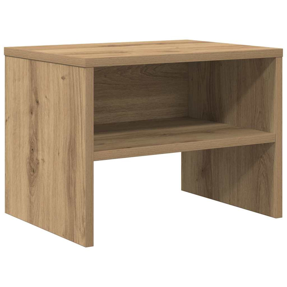 vidaXL Bedside Table Artisan Oak 40 x 40 x 30 cm Engineered Wood