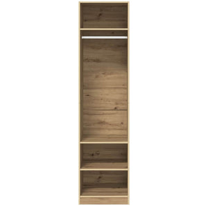 vidaXL Armoire en bois d'ingénierie chêne artisan 50 x 50 x 200 cm