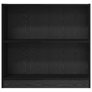 Bücherregal Schwarz Eichen-Optik