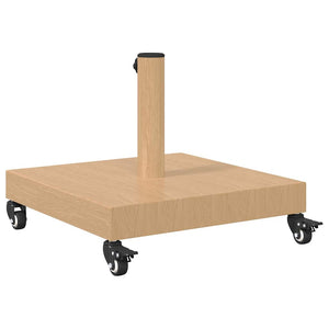 Heller Holz Sonnenschirmständer 45x45 cm