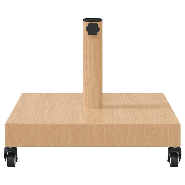 Heller Holz Sonnenschirmständer 45x45 cm