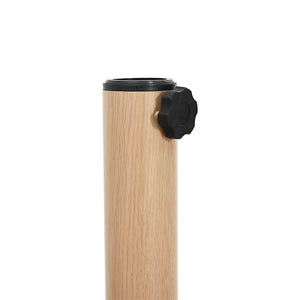 Sonnenschirmständer aus Holz